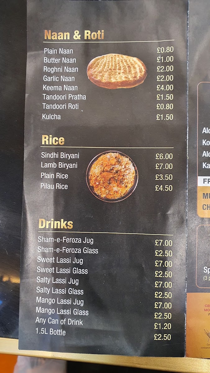 Lahori Darbar Restaurant Menu - Image 2